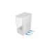 Mars Gaming MC-XO Caja Torre ATX - Ventilador de 120mm FRGB Trasero - Refrigeracion Sidecool - Doble Camara - 7 Ranuras de Expansion - 487x214x350mm - Color Blanco