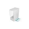 Mars Gaming MC-XO Caja Torre ATX - Ventilador de 120mm FRGB Trasero - Refrigeracion Sidecool - Doble Camara - 7 Ranuras de Expansion - 487x214x350mm - Color Blanco