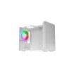 Mars Gaming MC-XPS Minitorre Ultracompacta - Ventilador de 120mm FRGB Trasero - Soporte MicroATX/Mini-ITX - Rejilla de Refrigeracion - Ventana Lateral de Cristal Templado - 392x196x289mm - Color Blanco