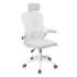 Mars Gaming MGC-ERGOPLUS Silla de Oficina Ergonomica - Reposacabezas, Soporte Lumbar y Reposabrazos Ajustable - Malla Transpirable - Asiento de Espuma - 600x620x1250mm - Color Blanco