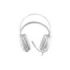 Mars Gaming MH124 Auriculares Gaming - Cable de 180cm - Control de Volumen - Microfono Flexible Integrado - Iluminacion FRGB - Color Blanco