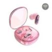Mars Gaming MHIB2 Auriculares Bluetooth 5.4 - Microfono Integrado - Autonomia hasta 7h - Indicador LED - Semitransparente - 60x60x30mm - Color Rosa