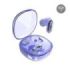 Mars Gaming MHIB2 Auriculares Bluetooth 5.4 - Microfono Integrado - Autonomia hasta 7h - Indicador LED - Semitransparente - 60x60x30mm - Color Morado