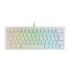Mars Gaming MKMINIPRO Teclado Compacto Hibrido H-Mech - Switch SKN Azul - Disposicion Portuguesa QWERTY PT - Iluminacion RGB Chroma - 300x114x42mm - Color Blanco
