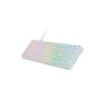 Mars Gaming MKPRO Teclado Completo Hibrido H-Mech - Switch SKN Amarillo - Disposicion Portuguesa QWERTY PT - Iluminacion RGB Chroma - 385x140x40mm - Color Blanco