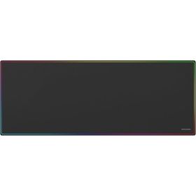 Mars Gaming MMP224 Alfombrilla Extragrande - Base Antideslizante - Superficie Nanotextil Flexible - 880x330x3mm - Color Negro