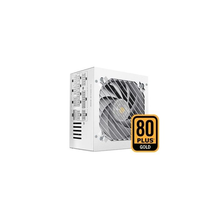 Mars Gaming MPB850PSI Fuente de Alimentacion ATX de 850W - 80 Plus Gold - Modular - Compatible con ATX 3.1 y PCIe 5.1 - 150x160x85mm - Color Blanco