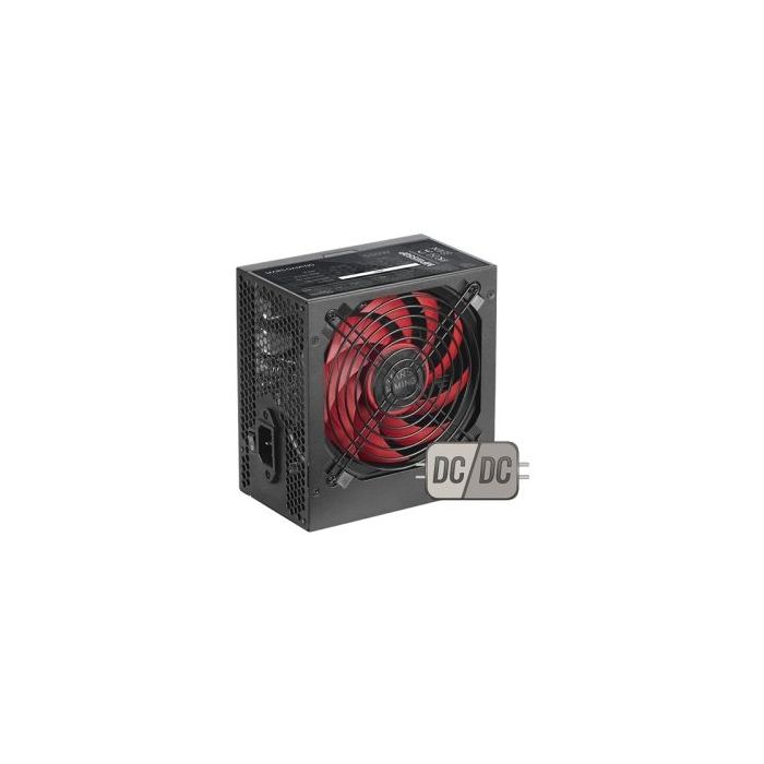 Mars Gaming MPIII550P Fuente de Alimentacion ATX de 550W - Ventilador de 12cm - Silencioso con Tecnologia AI-RPM - 14dB - Color Negro