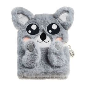 Miquel Rius Back2Fun Diario Secreto Peluche Koala - 80 Hojas Rayadas de Papel 80gr - Cierre con Llave