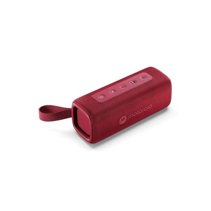 Motorola ROKR 600 Altavoz Portatil - 30W - Bluetooth 5.3 - IP67 - 12 Horas de Autonomia - Color Rojo