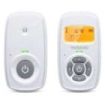 Motorola Nursery AM24 Vigilabebes de Audio - Alcance hasta 300m en Exterior y 50m en Interior - Conexion DECT - Sensor de Temperatura - Color Blanco