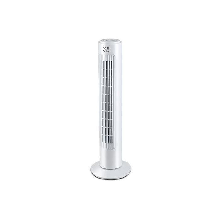 Muvip Ventilador de Torre - 50W - 3 Velocidades - Color Blanco
