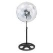 Muvip Ventilador Industrial de Pie - 75W - 45cm - 3 Velocidades - Color Plata/Negro